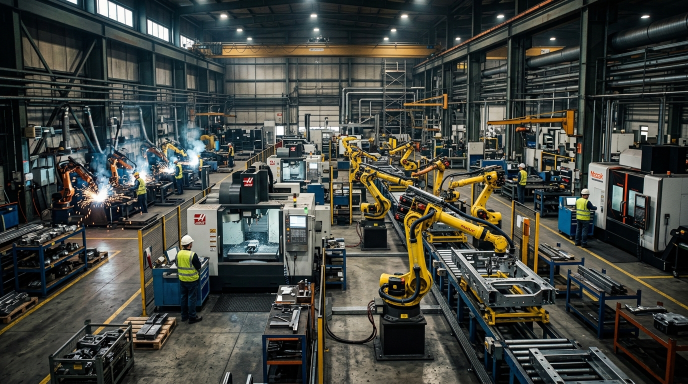 Savremene industrijske mašine i proizvodni procesi